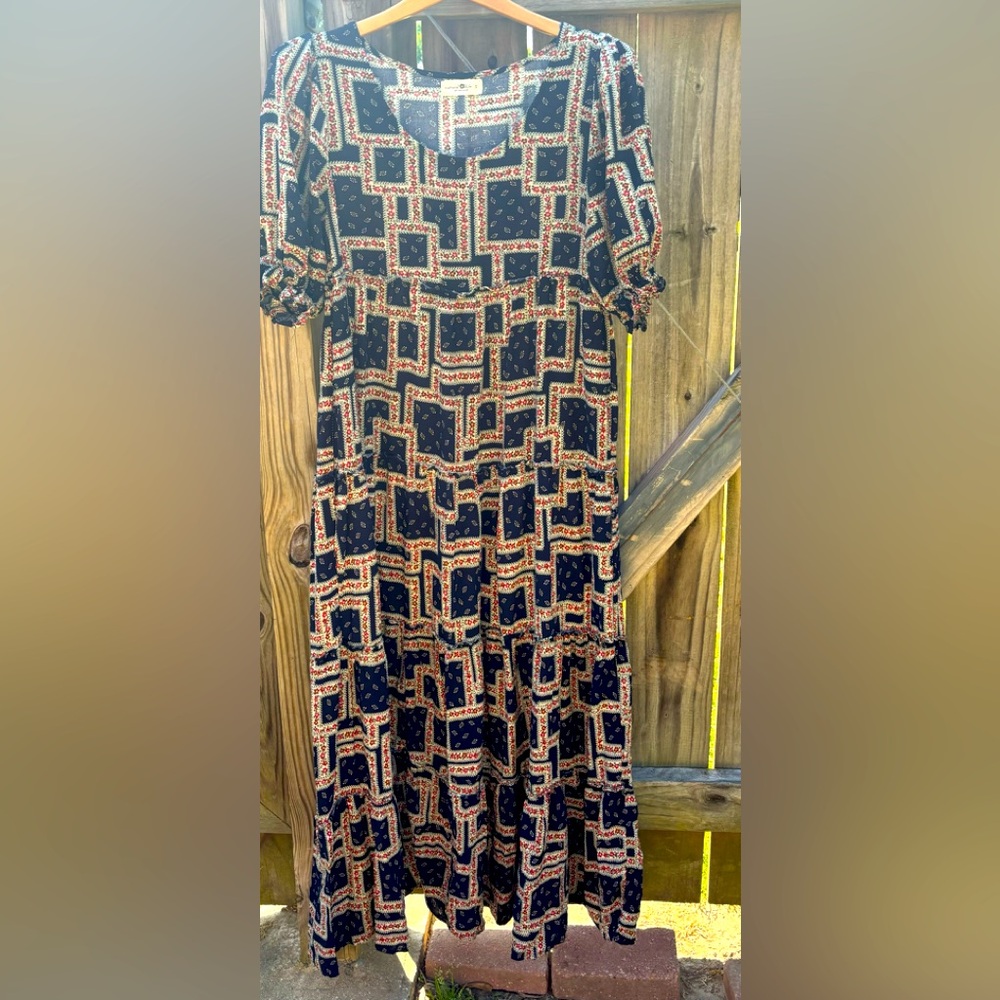 Natural Life Collette Tiered Maxi Dress ( color no longer available)